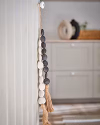 ATHENA Dekoration, Svart/natur