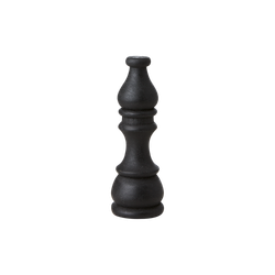 CHESS Dekorativ schackpjäs, Svart
