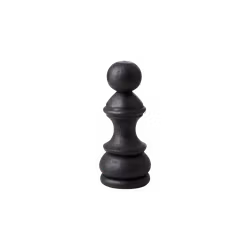 CHESS Dekorativ schackpjäs, Svart