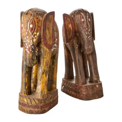 TREASURE Elefant, Flerfärgad