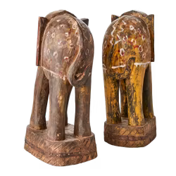 TREASURE Elefant, Flerfärgad