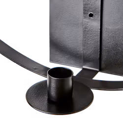 Väggljushållare M, Svart