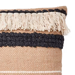 Kuddfodral, Beige/grå/elfenben