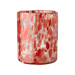 PARTY Värmeljushållare 12cm, Röd