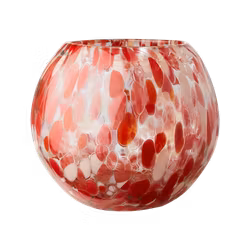 PARTY Värmeljushållare Ø15cm, Röd