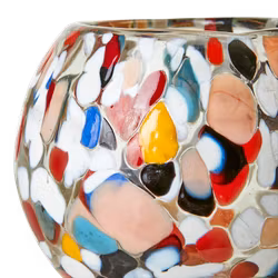 PARTY Värmeljushållare M, Flerfärgad