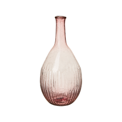 Munblåst Vas av Återbrukat glas, Rosa