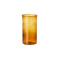 Vas av återvunnet glas, Liten, Bärnsten