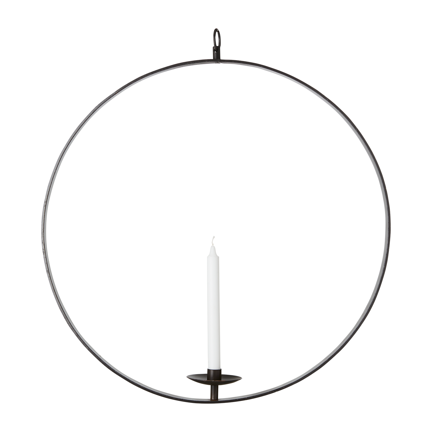 Hängande ljusstake Ø60cm, Svart