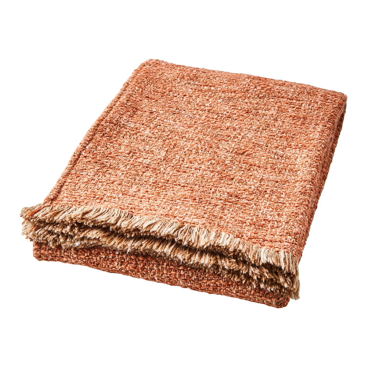 Filt, Korall/beige
