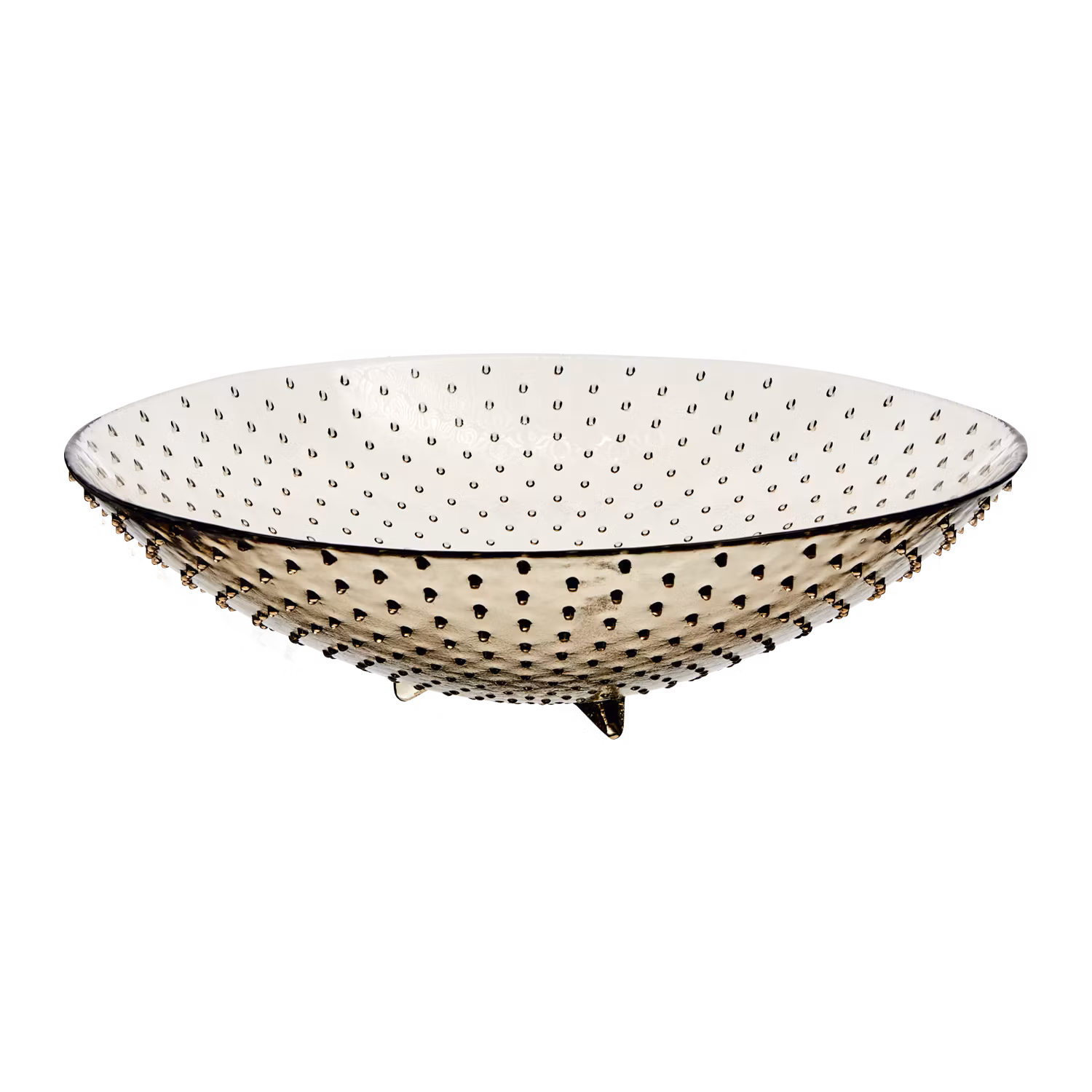 Skål av återvunnet glas, Ø40cm, Flera färger