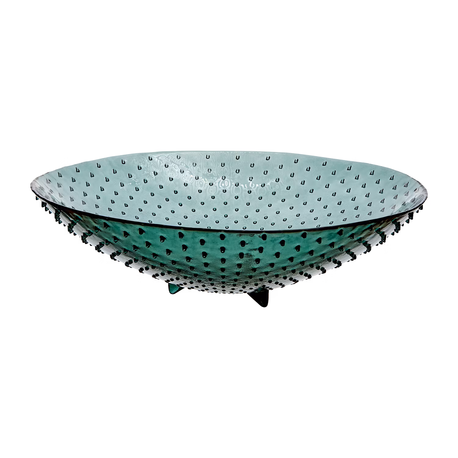 Skål av återvunnet glas, Ø40cm, Flera färger