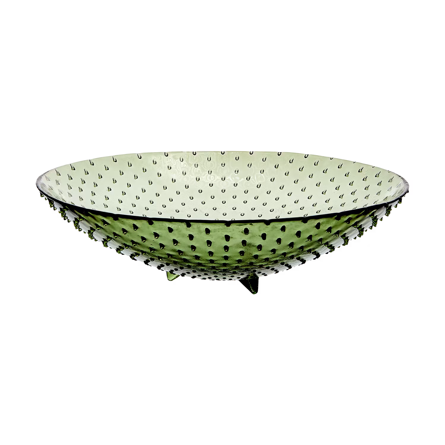 Skål av återvunnet glas, Ø40cm, Flera färger
