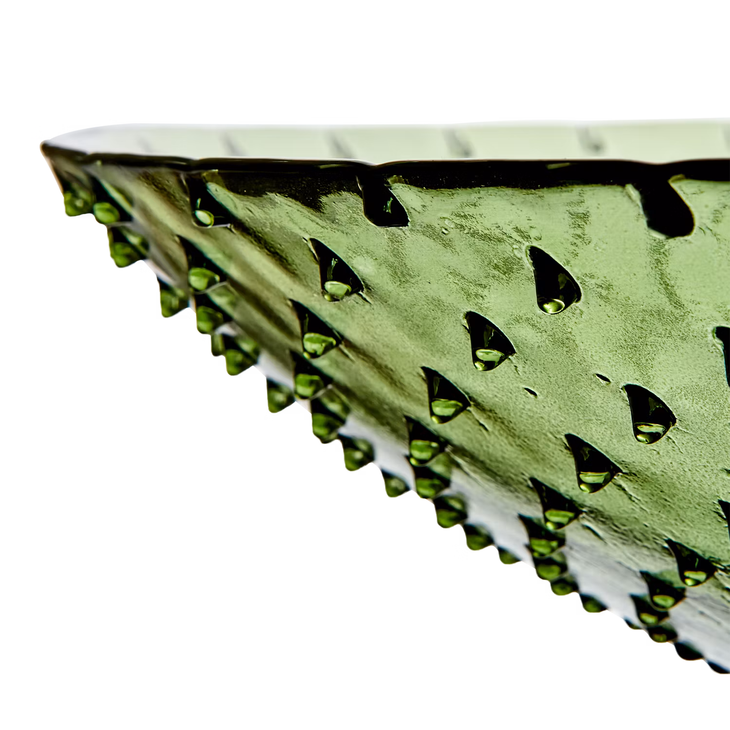 Skål av återvunnet glas, Ø40cm, Flera färger