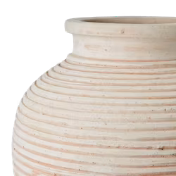 Handgjord Urna, H 54cm, Terrakotta
