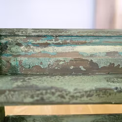 Rustik vägghylla / Kryddhylla, Grön