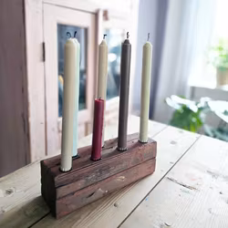 Rustik ljusstake, 7 ljus