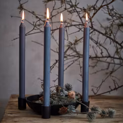 Ljusstake och skål i ett, Adventljusstake, Ø27cm