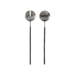 Handgjorda Salladsbestick, Svart