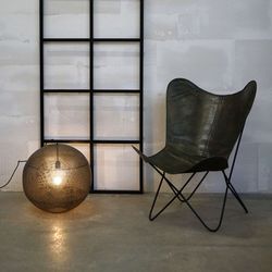 Taklampa i perforerat järn, 40cm