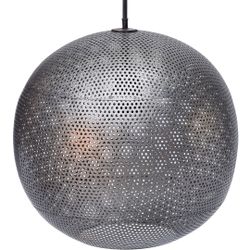 Taklampa i perforerat järn, 30cm, 2-pack