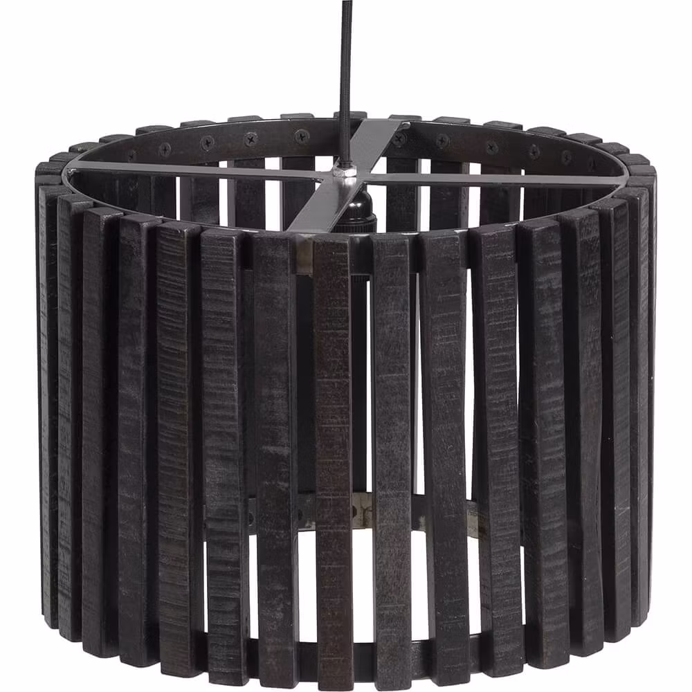 Taklampa i trä, 36cm