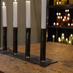 Ljusstake i järn, Hög, 42cm