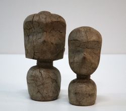 Skulptur av cement och lera, 21cm
