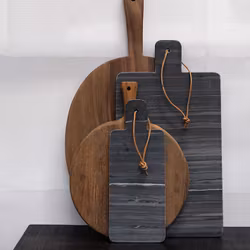 Tapasbricka i marmor, 55cm