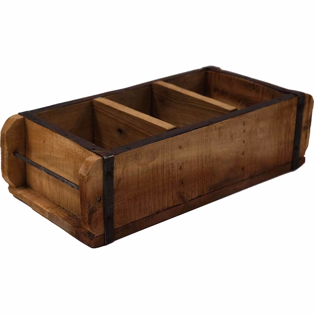 Vintage murstensform med 3 fack