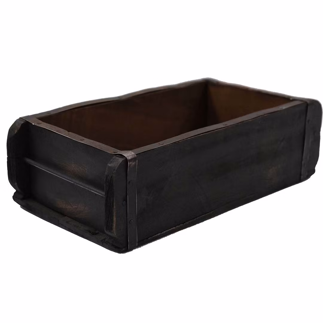 Vintage murstensform, Svart