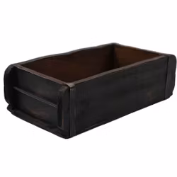 Vintage murstensform, Svart