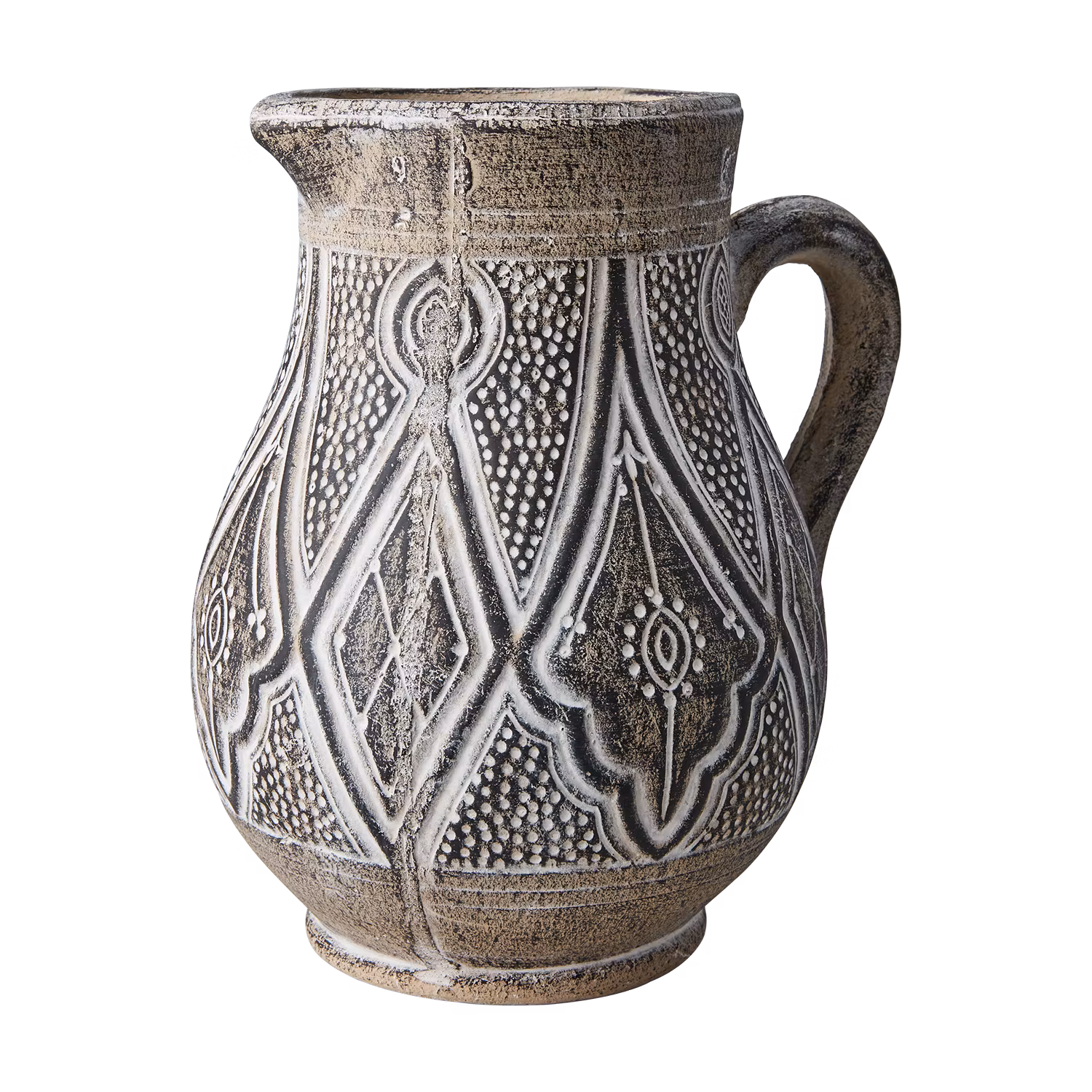 Kanna av terrakotta, 26cm