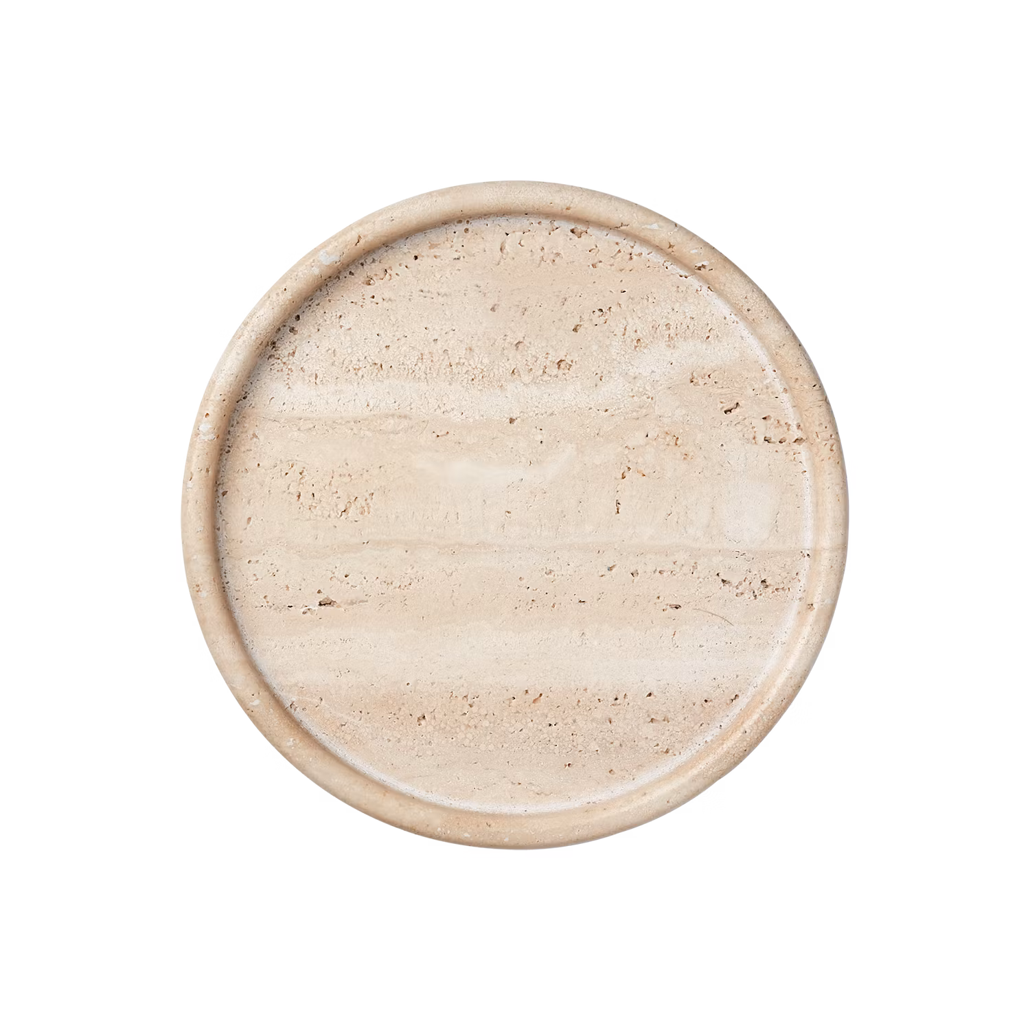 Fat i beige travertin
