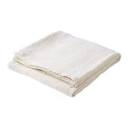 Bordsduk 100% Bomull, Elfenben, 220x140cm