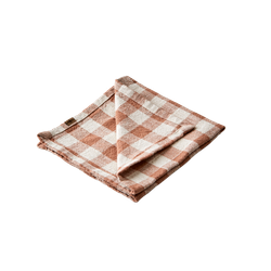 INGRID Servett, Rost/elfenben, 4-pack