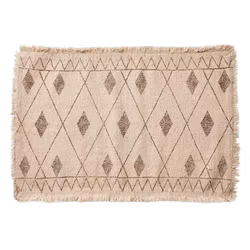 FERNANDO Tallriksunderlägg, Natur/brun