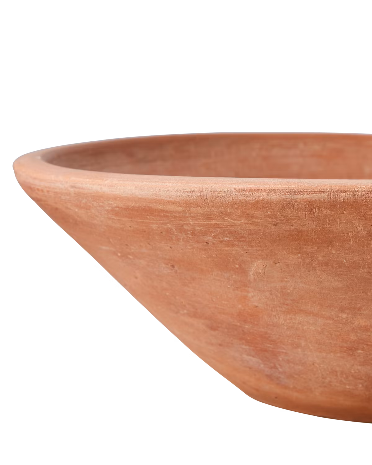 Terrakotta-skål med handtag Ø25cm, Natur