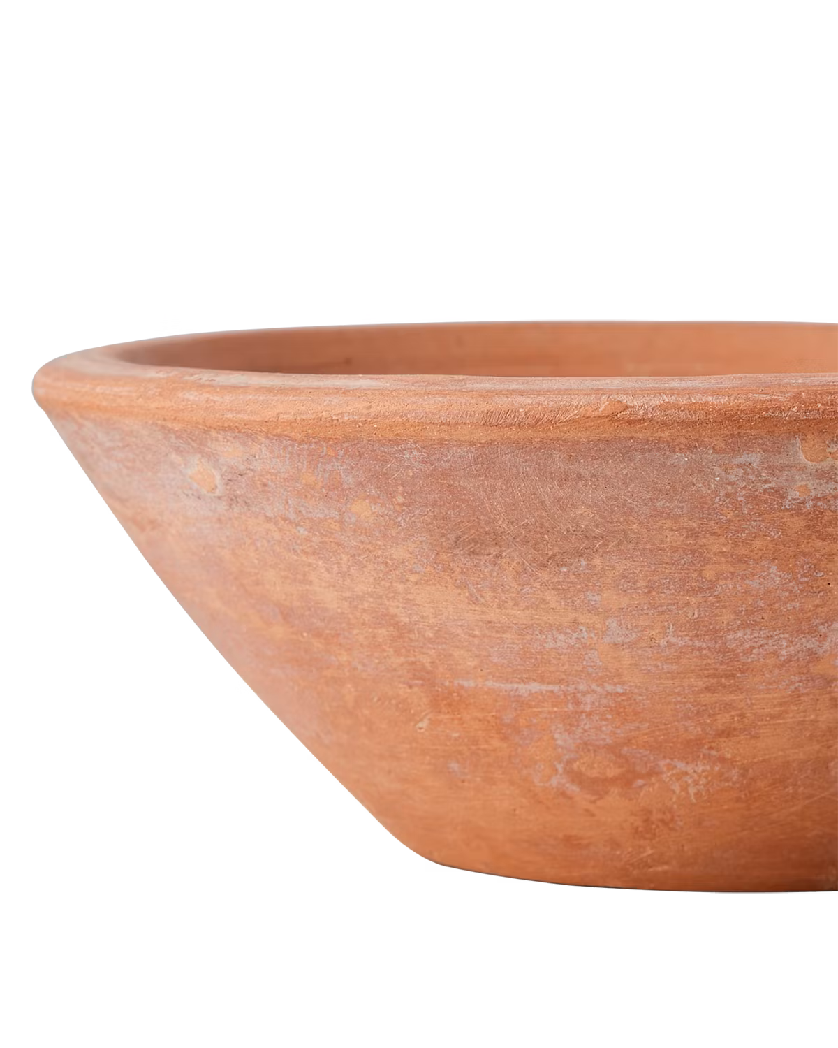 Terrakotta-skål med handtag Ø14cm, Natur