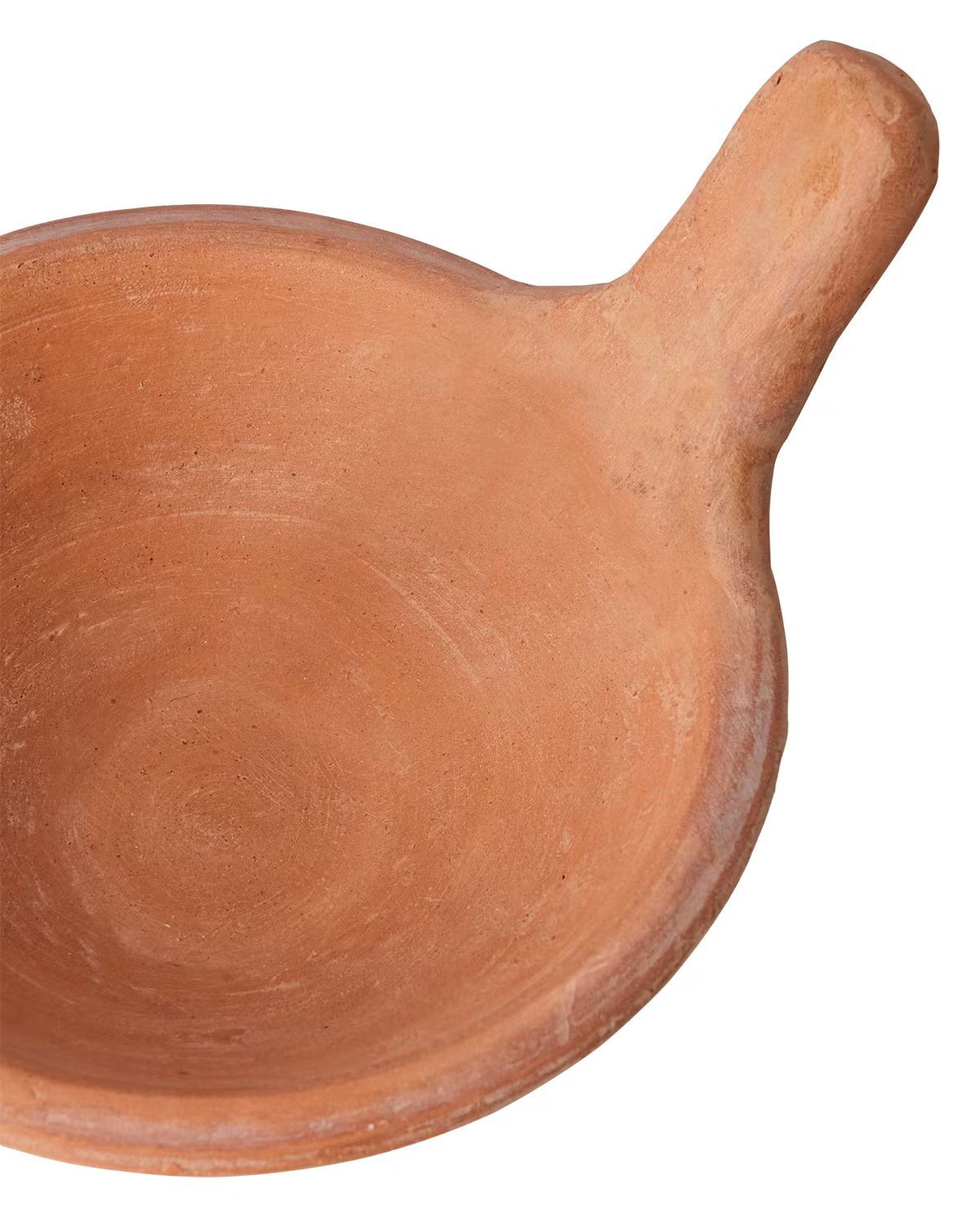 Terrakotta-skål med handtag Ø14cm, Natur