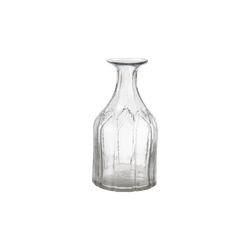 Munblåst vas, 16cm, Klarglas