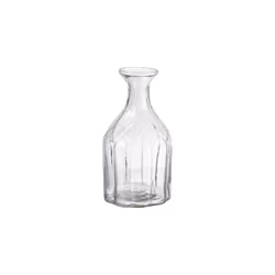 Munblåst vas, 14cm, Klarglas