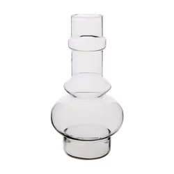 Vas i glas, 25cm, Klarglas