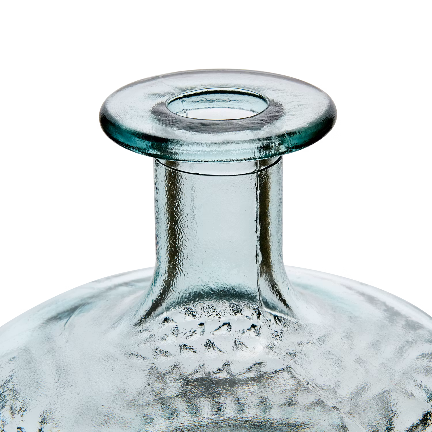 Vas av återvunnet glas, Ø12cm