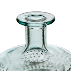 Vas av återvunnet glas, Ø12cm