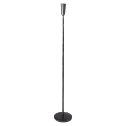 Handgjord ljusstake i järn - Svart, 70cm, 2-pack