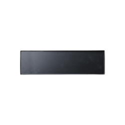 Fat av återvunnet järn, 40x11cm, Svart