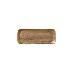 Vackert dekorationsfat, 40x16cm, Mässingfärgad