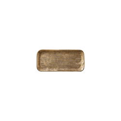 Vackert dekorationsfat, 30x13cm, Mässingfärgad
