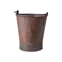 Spann av återbrukat material, 20cm, Brun